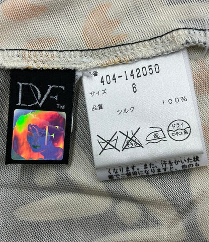 ダイアンフォンファステンバーグ 半袖ワンピース レディース SIZE 6 (S) DIANE VON FURSTENBERG