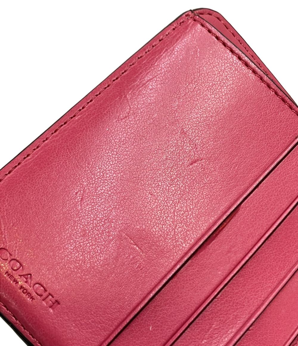 訳あり COACH 三つ折り財布 F53758 レディース コーチ