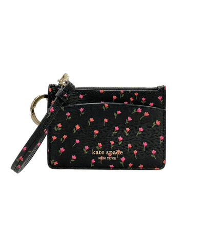 美品 Kate Spade コインケース パスケース キーリング付き レディース ケイトスペード