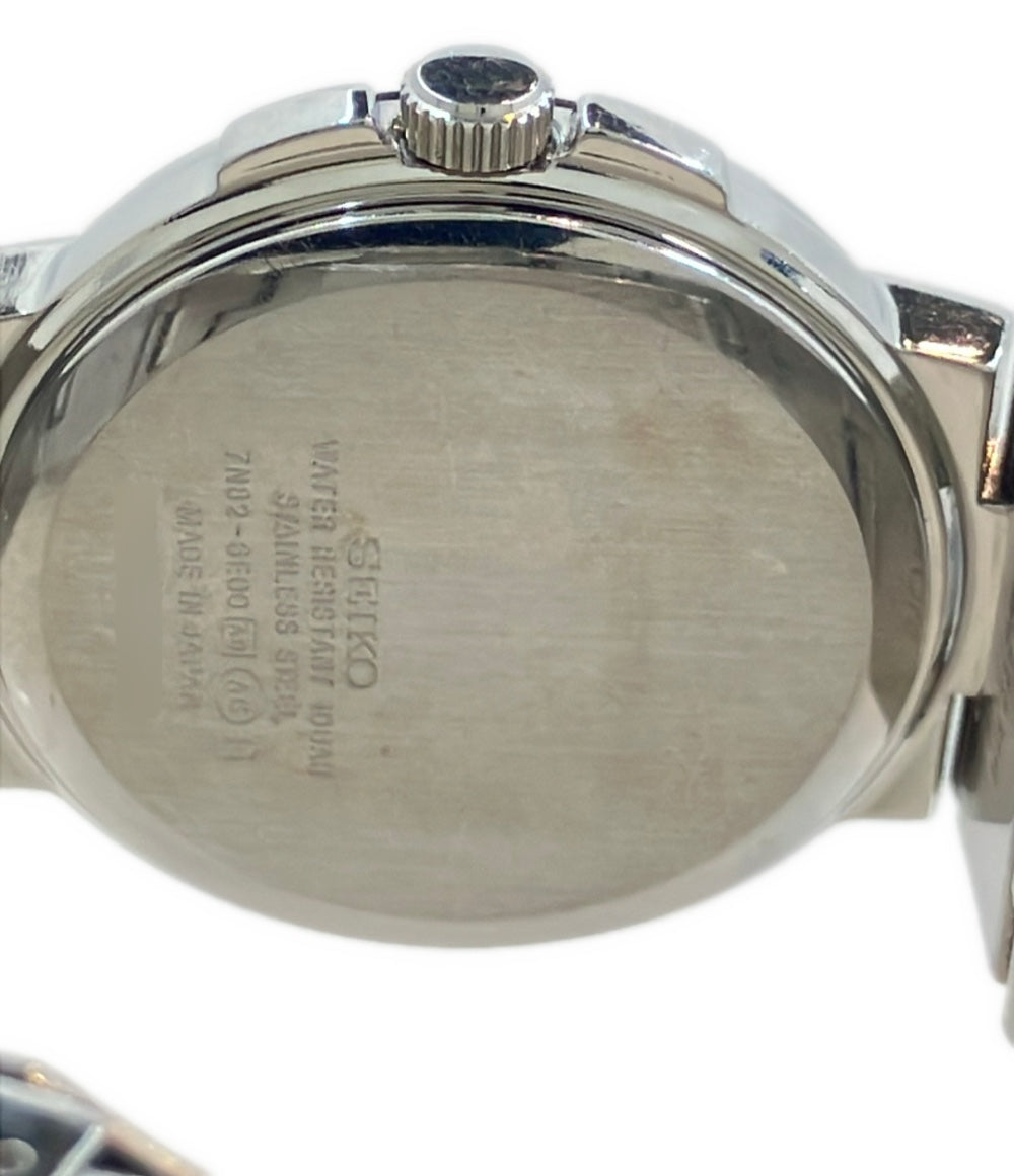 SEIKO 腕時計 lk ルキア クオーツ 7N82-6E00 レディース セイコー
