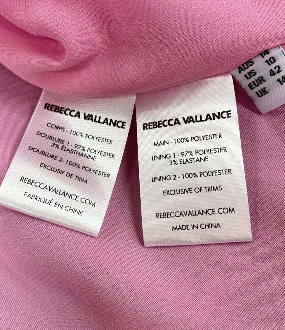 訳あり レベッカヴァランス グラデーションノースリーブフレアロングワンピース レディース SIZE US10 (L) rebecca vallance