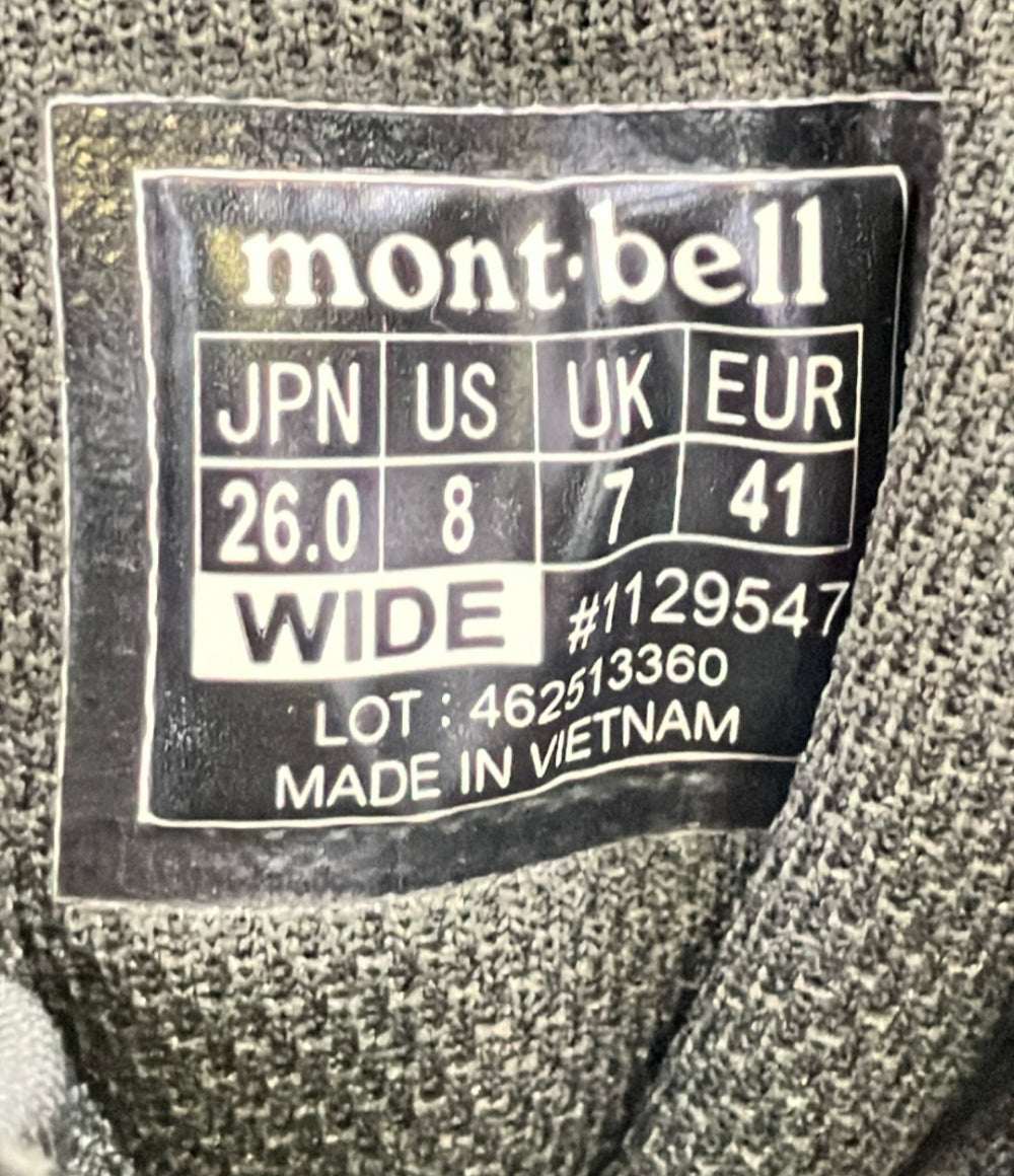 mont-bell トレッキングブーツ ワオナブーツ 登山靴 メンズ SIZE 26.0 (M) モンベル