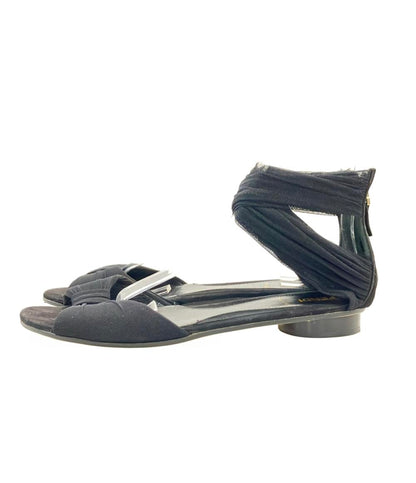 FENDI アンクルストラップ サンダル フラット レディース SIZE 37 (24cm) フェンディ